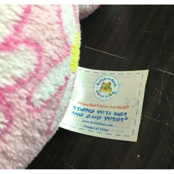 Build-A-Bear - Flower Bunny - Pink Rabbit Plush - White Daisies - Spring/Easter - Picture 4 of 4